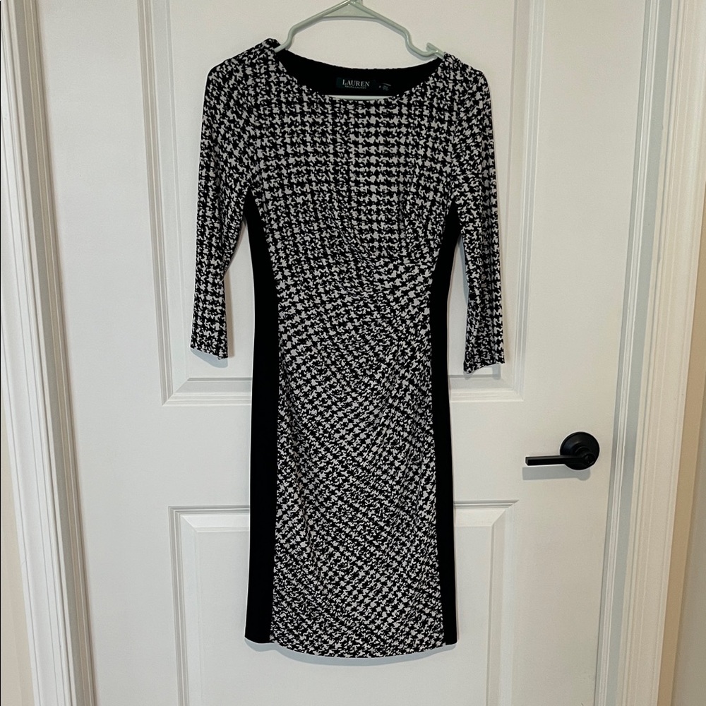 Ralph Lauren Black and White Women’s Dress Size 2